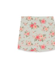 Nina Silk Pajama Short Set - Blooming Bouquet