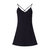 Nova Organic Cotton Sport Dress - Black - Black