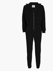 Restore Soft Terry Jumpsuit - Black