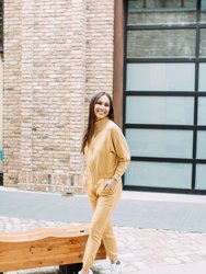 Restore Soft Terry Jumpsuit - Harvest Gold