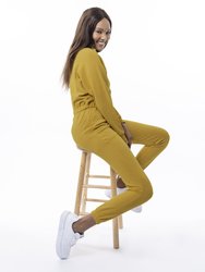 Restore Soft Terry Jumpsuit - Harvest Gold