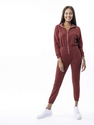 Lezat Restore Soft Terry Jumpsuit - Masala product