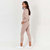 Restore Soft Terry Jumpsuit - Pink Suede