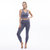 Rib 7/8 High Waisted Legging - Slate