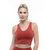 Rib V-Neck Cropped Tank - Cayenne - Cayenne