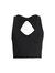 Ronnie Organic Cotton Cutout Tank - Black