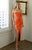 Selena Modal Cutout Slit Dress - Glow
