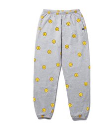 Smile Relaxed Fit Cotton Sweatpant - Heather Grey
