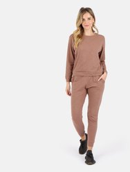 Tegan Cotton Long Sleeve Pullover