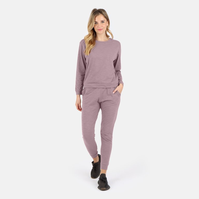 Tegan Cotton Long Sleeve Pullover