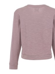 Tegan Cotton Long Sleeve Pullover