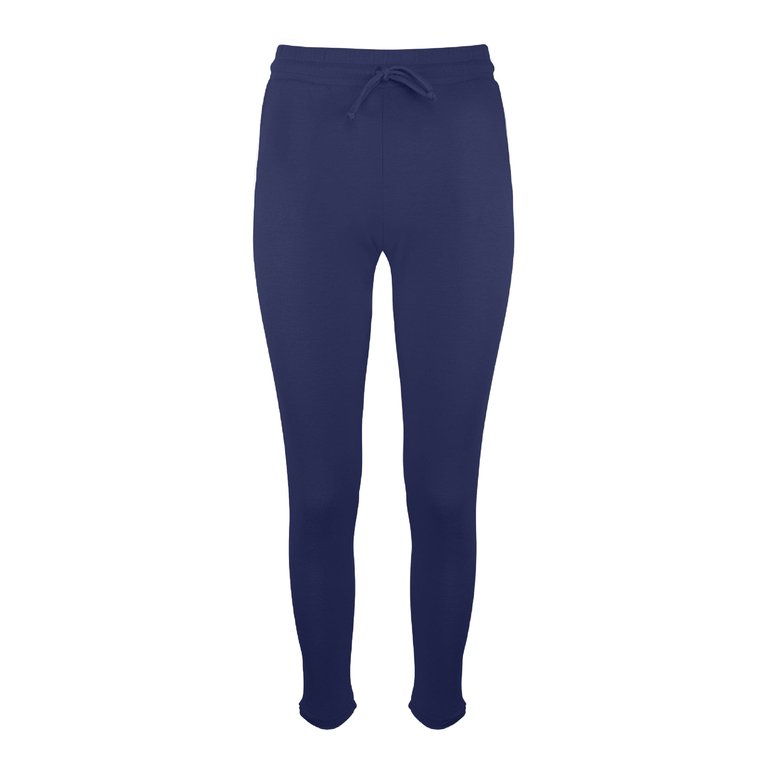 Well Suited Two-Pocket Drawstring Pant - Navy - Navy