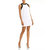 Willa Organic Cotton Active Mini Dress - White/Black - White/Black
