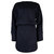 Zaina Cotton Sweatshirt Dress - Black