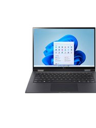14 inch Lightweight 2 In 1 Laptop - Intel Core i5-1240P - 16GB/512GB - Black - Black