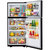 20 Cu. Ft. Black Top Freezer Refrigerator