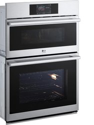 30" Stainless Combo Wall Oven with 6.4 Cu. Ft. Total Capacity