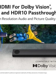 3.1.3 ch High Res Audio Sound Bar with Dolby Atmos 0174; and Apple Airplay