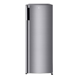 6 Cu. Ft. Platinum Silver Single Door Refrigerator
