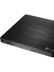 External USB 2.0 DVD-Writer Drive - Black