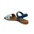 Aidos leather flat sandal