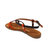 Badi Flat Sandal In Leather