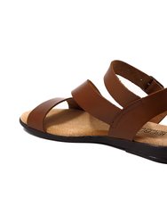 Emelyn Flat Leather Sandal