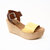 Jade Wedge Sandal In Leather