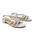 Lakesha Flat Sandal In Synthetic - Silver