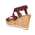 Quinshawna Wedge Sandal In Leather