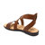 Salvia Flat Sandal In Leather