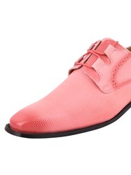Blacktown Leather Oxford Style Dress Shoes - Pink