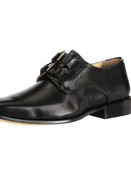 Blacktown Leather Oxford Style Dress Shoes - Black