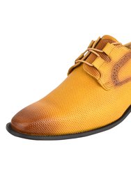 Blacktown Leather Oxford Style Dress Shoes - Honey