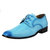 Blacktown Leather Oxford Style Dress Shoes - Blue (Powder)