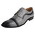 BRUCE Leather Oxford Style Dress Shoes - Gray