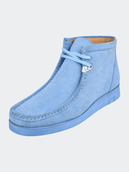 Colorado Suede Leather Chukka Casuals - Blue (Powder)