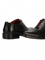 Debonair Genuine Leather Oxford Style Dress Shoes