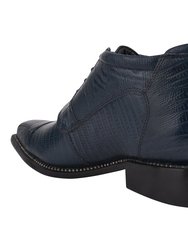 Foxx Leather Lace-Up Boots
