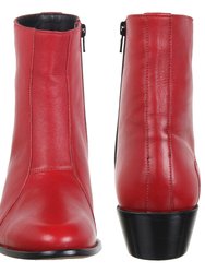 Jazzy Jackman Leather Ankle Length Boots