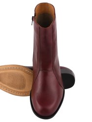 Jazzy Jackman Leather Ankle Length Boots