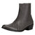 Jazzy Jackman Leather Ankle Length Boots - Grey