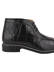 Liam Genuine Leather Lace-Up Style Boots For Men