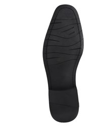 Owen Leather Oxford Style Dress Shoes - Black