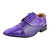 Owen Leather Oxford Style Dress Shoes - Purple