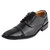 Owen Leather Oxford Style Dress Shoes - Black