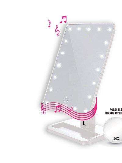 Life Authentics Led Vanity Mirror With Hands Free Calling And Bluetooth Speaker product