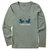 Mens' Adirondacks I Like It Here Fall Shirt In Moss Green - Moss Green