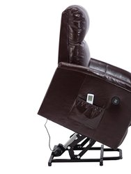 Luxury Leather Air Power Lift And Recline Massage Chair