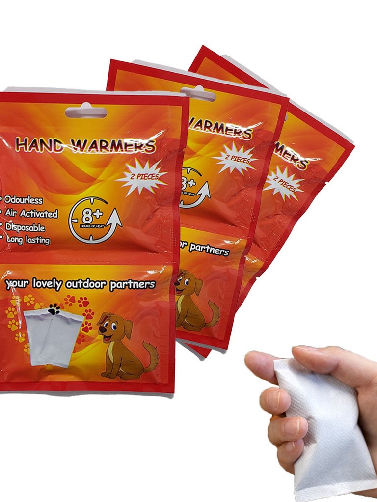 2" x 3" Hand Feet Body Warmer Pack Travel Portable Glove Size - 20 pcs